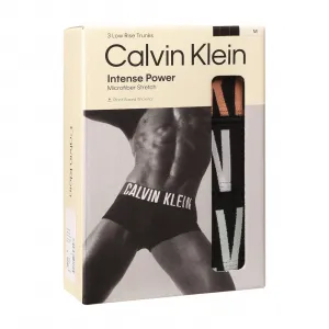 3PACK pánske boxerky Calvin Klein čierne (NB3611A-VVN) M, trenky