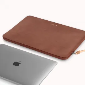 Tech-Protect Fleece obal na notebook 15-16'', hnedý