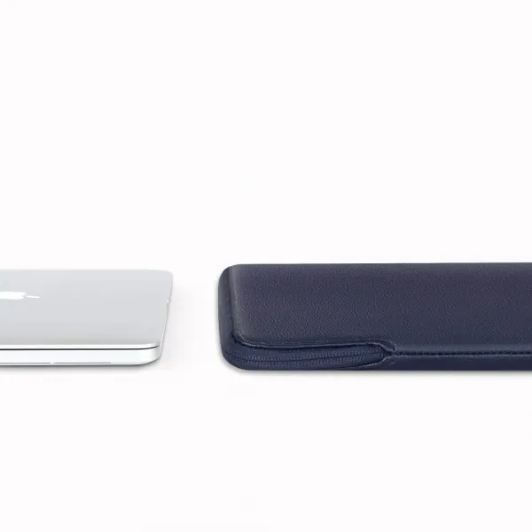 Tech-Protect Fleece obal na notebook 15-16'', tmavomodrý