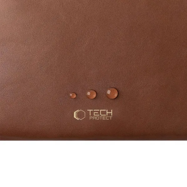 Tech-Protect Fleece obal na notebook 15-16'', hnedý