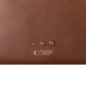 Tech-Protect Fleece obal na notebook 15-16'', hnedý