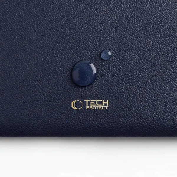 Tech-Protect Fleece obal na notebook 15-16'', tmavomodrý