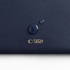 Tech-Protect Fleece obal na notebook 15-16'', tmavomodrý