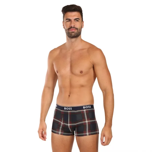 3PACK pánske boxerky BOSS viacfarebné (50531701 982) M, trenky