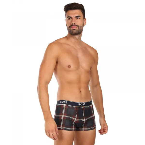 3PACK pánske boxerky BOSS viacfarebné (50531701 982) M, trenky