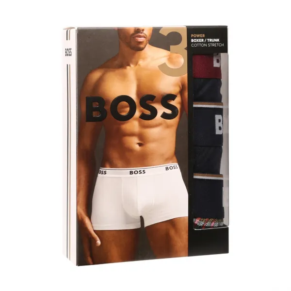 3PACK pánske boxerky BOSS viacfarebné (50531701 982) M, trenky