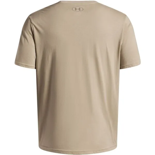 Under Armour SPORTSTYLE LC SS Pánske tričko, béžová, veľkosť