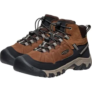 Keen TARGHEE IV MID WP Detská treková obuv, hnedá, veľkosť 34