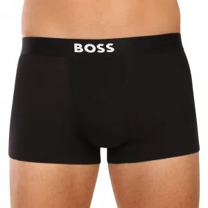 3PACK pánske boxerky BOSS čierne (50549832 979) M, trenky