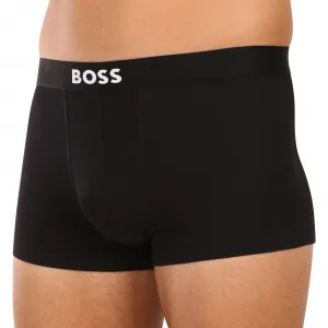 3PACK pánske boxerky BOSS čierne (50549832 979) M, trenky