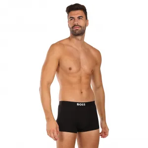 3PACK pánske boxerky BOSS čierne (50549832 979) M, trenky