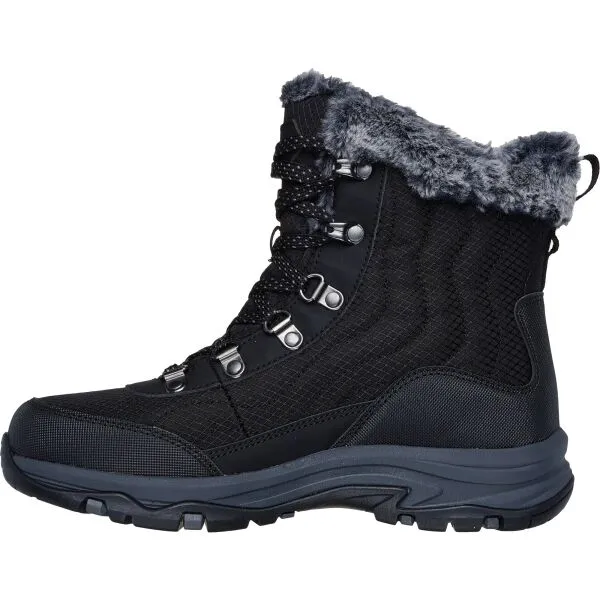 Skechers TREGO - STORMIE Dámska zimná obuv, čierna, veľkosť