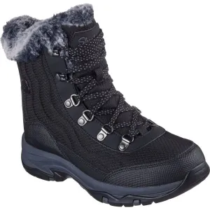Skechers TREGO - STORMIE Dámska zimná obuv, čierna, veľkosť