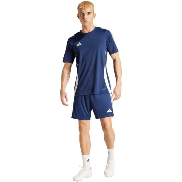 adidas TIRO24 SHORTS Pánske futbalové šortky, tmavo modrá, veľkosť