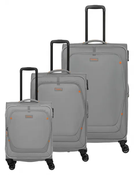 Sada cestovných kufrov Travelite Umbria S,M,L Smoky Grey