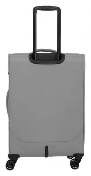 Stredný textilný kufor Travelite Umbria M Smoky Grey