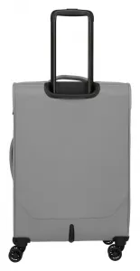 Stredný textilný kufor Travelite Umbria M Smoky Grey