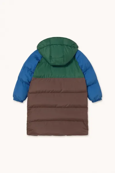 Detská bunda Tinycottons COLOR BLOCK PADDED JACKET