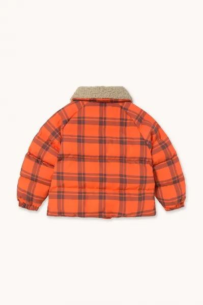 Detská bunda Tinycottons CHECK PADDED JACKET