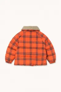 Detská bunda Tinycottons CHECK PADDED JACKET