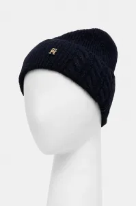 Čiapka s prímesou vlny Tommy Hilfiger