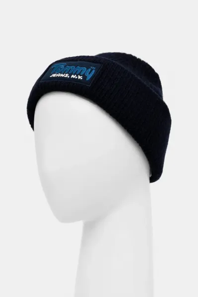 Čiapka s prímesou vlny Tommy Jeans