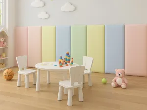 Rovný čalúnený panel na stenu VELVET Zvoľte farbu: Žltá, Zvoľte rozmer: 20x100 cm, Uchytenie na stenu: So samolepiacim suchým zipsom