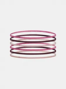 Girls' rubber bands Under Armour G Mini Elastic 6PK-RED - Girls