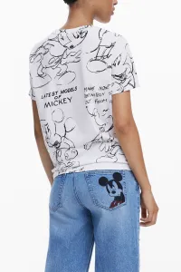 Dámske crop tričko s Mickey Mouse motívom