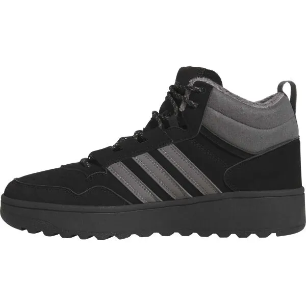 adidas HOOPS 4.0 MID WINTERIZED Pánske zimné tenisky, čierna, veľkosť 44