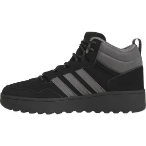 adidas HOOPS 4.0 MID WINTERIZED Pánske zimné tenisky, čierna, veľkosť 44