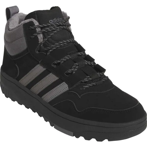 adidas HOOPS 4.0 MID WINTERIZED Pánske zimné tenisky, čierna, veľkosť 44