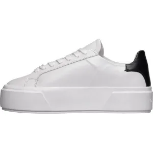 Calvin Klein FLATFORM LACE UP Dámske tenisky, biela, veľkosť