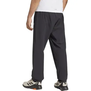 adidas MULTI ESSENTIALS PANTS Pánske turistické nohavice, čierna, veľkosť