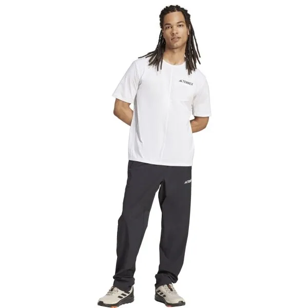 adidas MULTI ESSENTIALS PANTS Pánske turistické nohavice, čierna, veľkosť