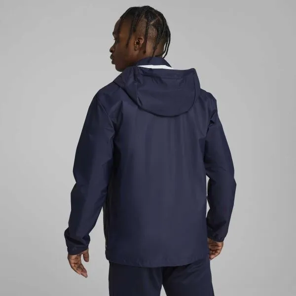 Puma TEAMADDITIONS TRAINING ALL WEATHER JACKET Pánska športová bunda, tmavo modrá, veľkosť