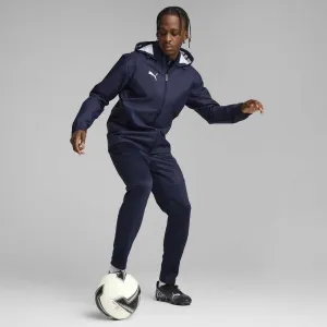 Puma TEAMADDITIONS TRAINING ALL WEATHER JACKET Pánska športová bunda, tmavo modrá, veľkosť
