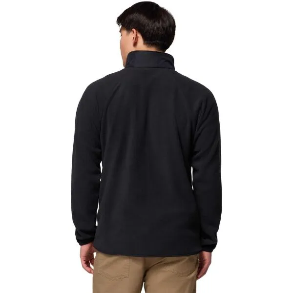 Columbia FAST TREK OVERLAY FULL ZIP Pánska flísová mikina, čierna, veľkosť