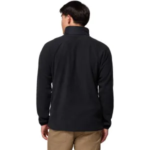 Columbia FAST TREK OVERLAY FULL ZIP Pánska flísová mikina, čierna, veľkosť