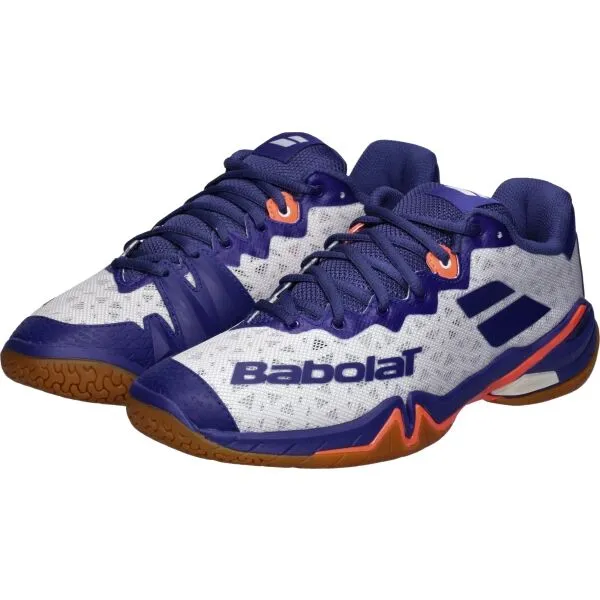 Babolat SHADOW 4 Pánska bedmintonová obuv, modrá, veľkosť 41