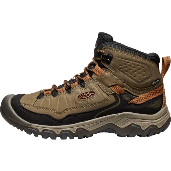 Keen TARGHEE IV MID WP Pánska treková obuv, khaki, veľkosť 44