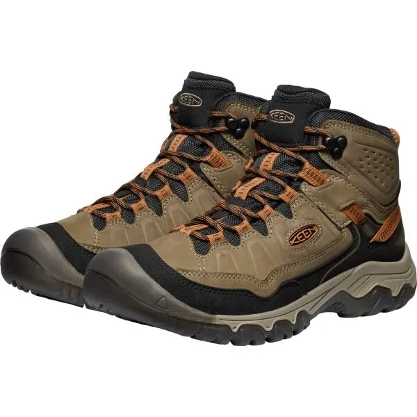 Keen TARGHEE IV MID WP Pánska treková obuv, khaki, veľkosť 44