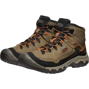 Keen TARGHEE IV MID WP Pánska treková obuv, khaki, veľkosť 44