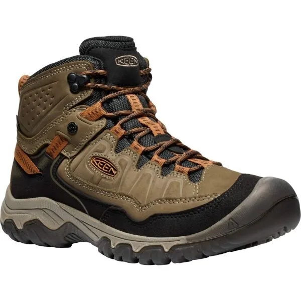 Keen TARGHEE IV MID WP Pánska treková obuv, khaki, veľkosť 44