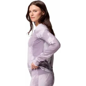 Columbia W OMNI-HEAT INFINITY KNIT SL CREW Dámske funkčné tričko, fialová, veľkosť