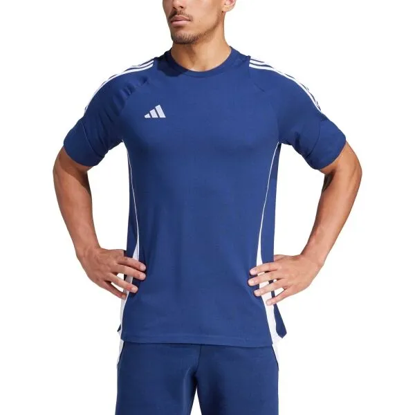 adidas TIRO 24 SWEAT Pánske tričko, tmavo modrá, veľkosť
