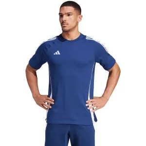 adidas TIRO 24 SWEAT Pánske tričko, tmavo modrá, veľkosť