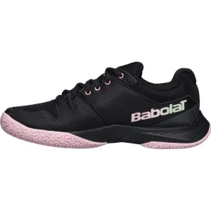 Babolat SHADOW TEAM 2 W Dámska bedmintonová obuv, čierna, veľkosť 40.5