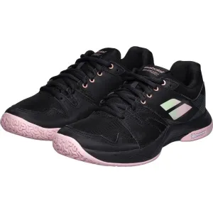 Babolat SHADOW TEAM 2 W Dámska bedmintonová obuv, čierna, veľkosť 40.5
