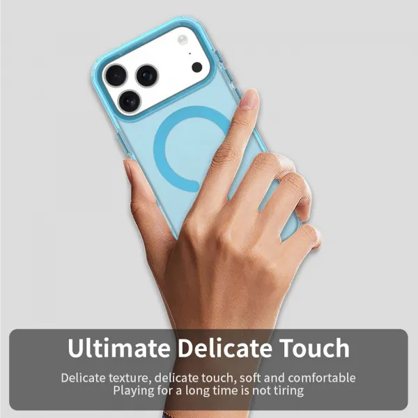 Techsuit CandyCase MagSafe, iPhone 17 Pro Max, modrý